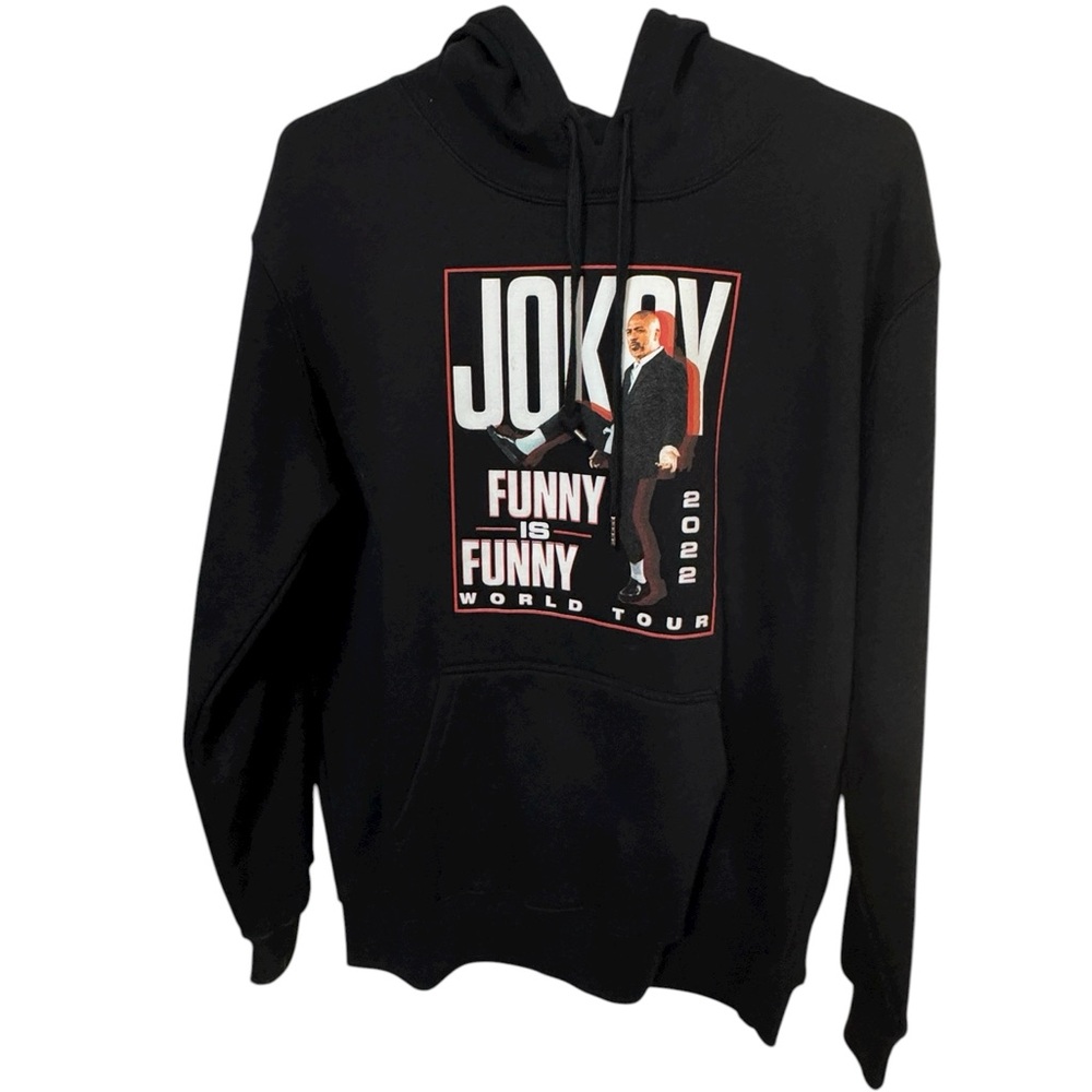 Jo Koy Stand Up Comedy Funny is Funny 2022 Tour Men’s L Graphic Hoodie MINTY